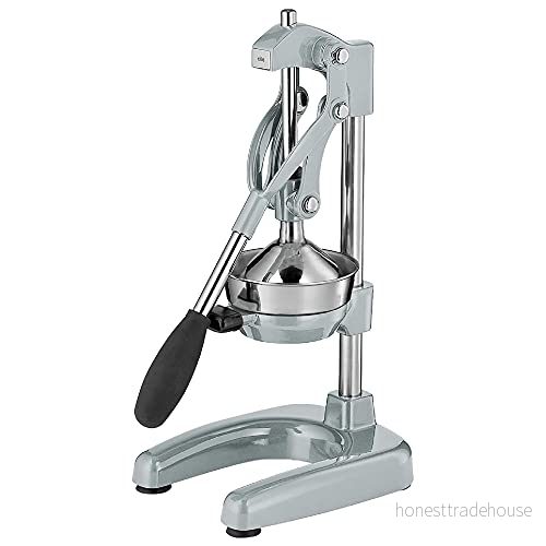 Cilio C309133 Profi Saftpresse AMALFI_KP000309133 Professionell juicepress, Stål, Silver 4017166309133