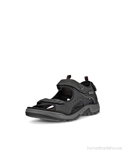 ECCO Offroad Herr Vandringssandaler Platt Sandal, Svart, 48 EU 737431728455