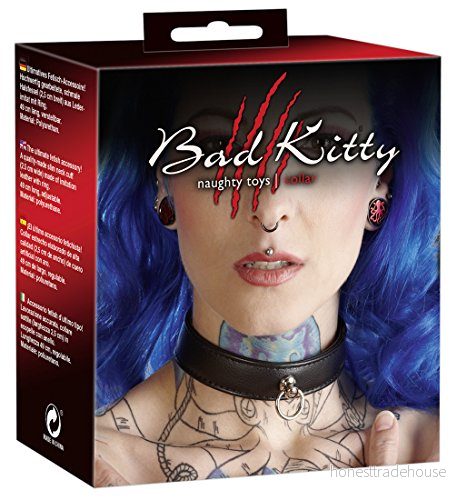 Bad Kitty Bondage krage, Black, One Size 4024144008889