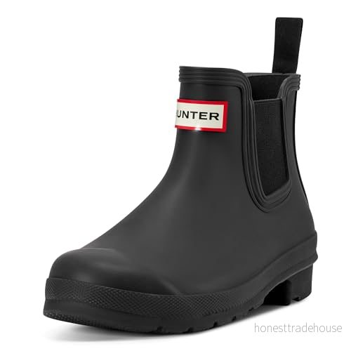 Hunter Original Gummistövlar - Storlek 36 - Svart Naturgummi 5054916637060