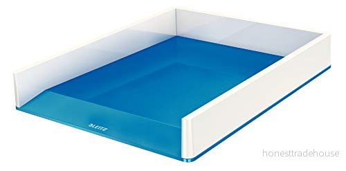 Leitz WOW Dual Colour Brevfack för ANSI A (Letter) (216 x 279 mm), A4 (210 297 C4 (229 324 Folio 330 mm) blå metallic 4002432113606