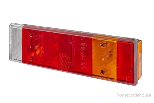 HELLA 2VD 007 323 131 Feu arrière gauche, droit multicolore avec ampoules 4082300069808