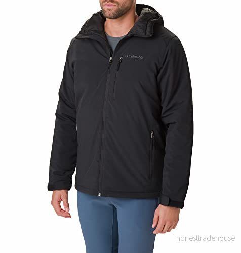 Columbia Gate Racer Softshell, softshelljacka för män, svart, storlek S 192660502496