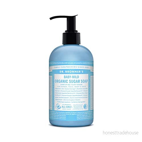 Dr. Bronner's Organic Sugar Soap Baby Mild 710 ml 18787830642