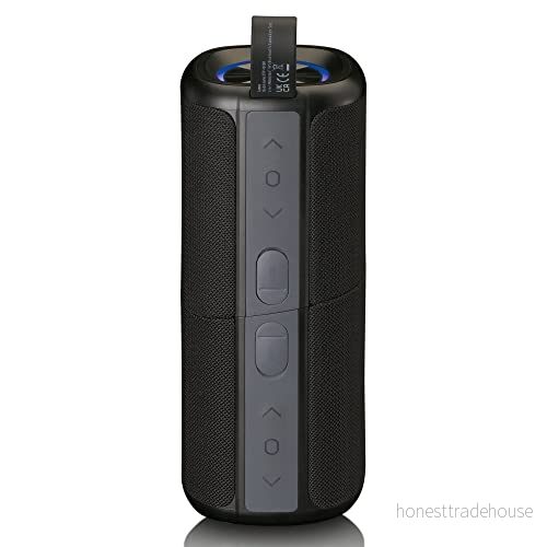 Lenco BTP 400BK 2 in 1 Bluetooth® speaker waterproof (IPX7) black 8711902072218