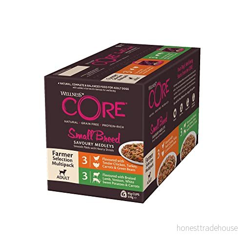 CORE Small Breed Savoury Medleys Farmer Multipack 510g (4 pk/ps) 76344104582
