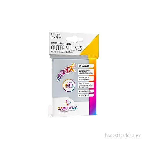 Kortfodral Outer Sleeves Matte Japanese Size 4251715414521