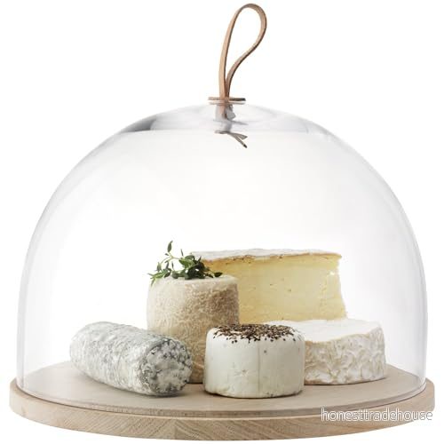 LSA Ivalo huva och tallrik av ask Ø 32 cm H 20,5 klar * 5012548510595