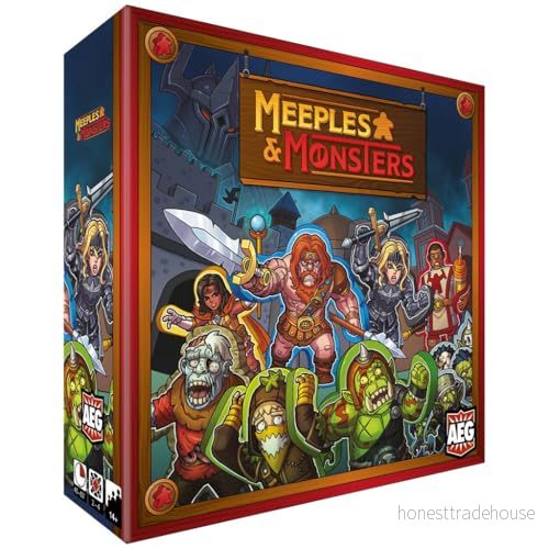 Jeu de Meeples et Monstres 729220070555