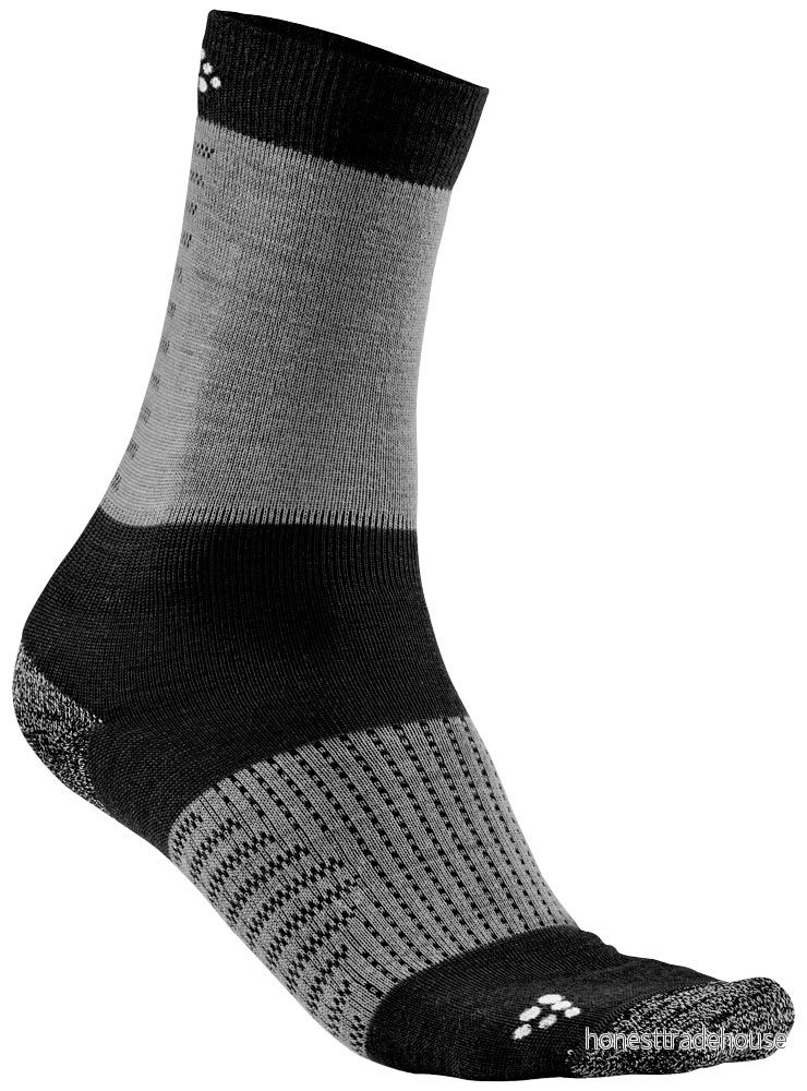 Craft XC Training Sock Strumpor Black/Dk Grey, 37/39 7318573147446