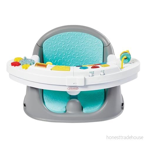 INFANTINO 3 i 1 Music and Lights Discovery Seat och Booster 773554030389