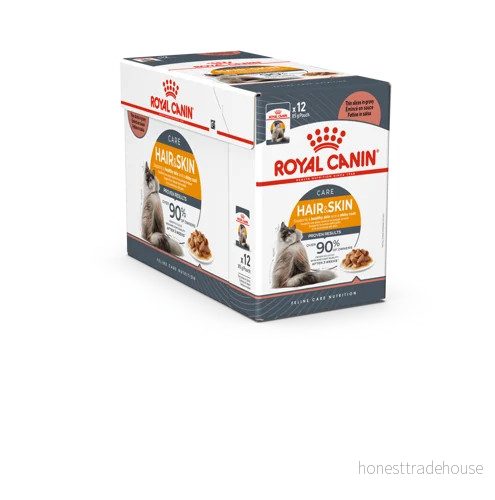 Hair & Skin Gravy Våtfoder för katt 12 x 85 g 9003579308721