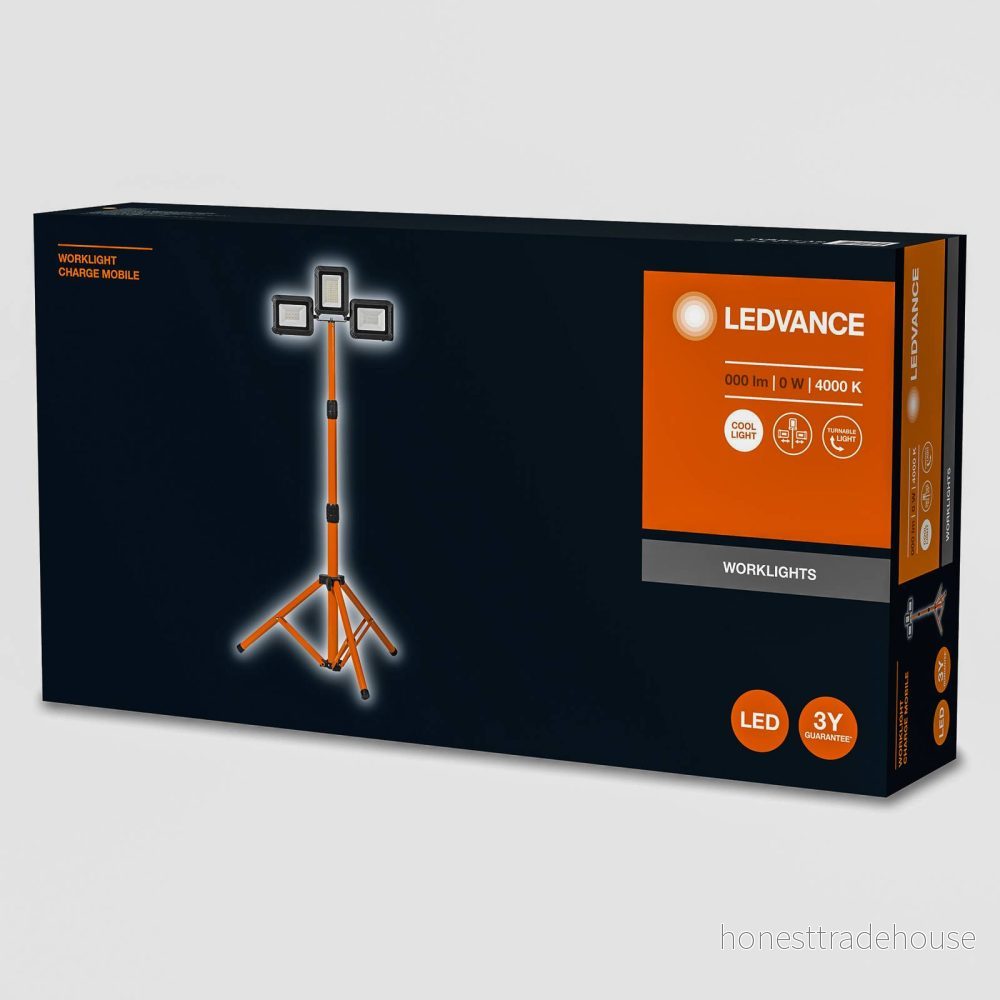 LEDVANCE Worklight Battery Tripod arbetslampa 4058075576575 LEDVANCE Worklight Battery Tripod arbetslampa 4058075576575