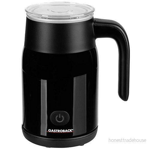 Gastroback 42326 mjölkskummare, svart 4016432423269