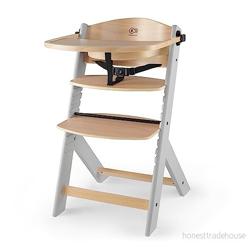 Kinderkraft Matstol Enock Natural Grey 5902533915095