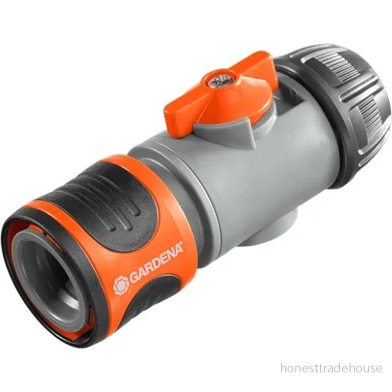 Gardena Slangkoppling Med Reglerventil 13 mm 02942-20 4078500294201