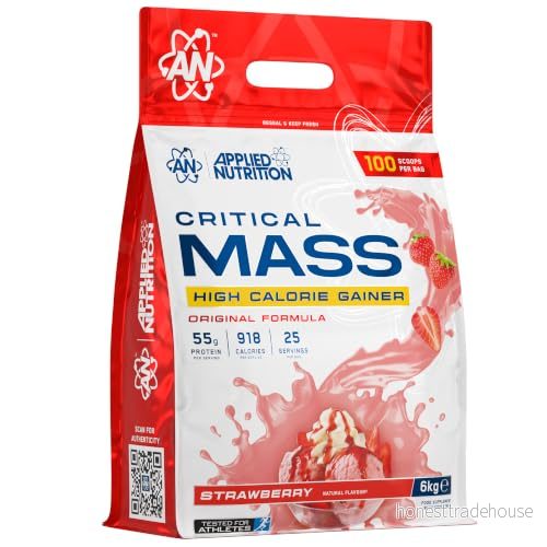 Applied Nutrition Critical Mass Original Strawberry 6Kg 5056555204474