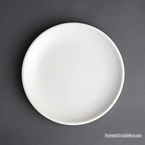 12 x Olympia Cafe Coupe serveringsfat vit 200 mm stengods restaurang middag 5050984404092 12 x Olympia Cafe Coupe serveringsfat vit 200 mm stengods restaurang middag 5050984404092