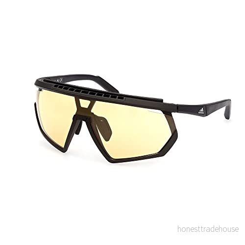 adidas Sport mäns Occhiali da Sole SP0029 H solglasögon, Marrone, 00, 00 889214249623