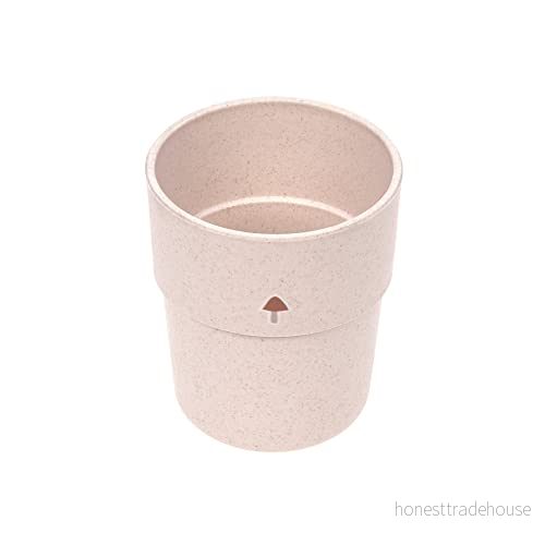 LÄSSIG Barnmugg dryckeskopp kopp barnsele utan melamin, BPA fri, för diskmaskin och mikrovågsugn/mugg liten skog kanin 4042183428819