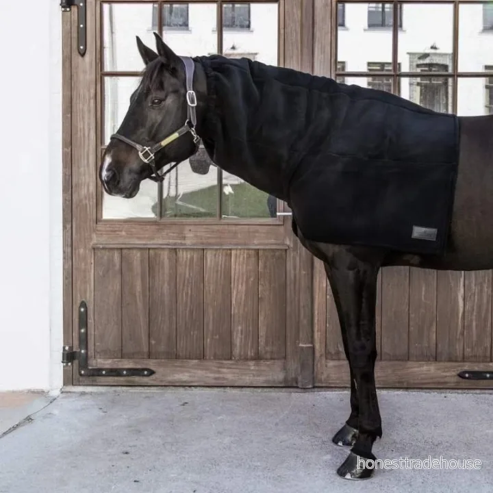 Kentucky Horsewear Hästhalsduk i tung fleece, storlek: full, färg: svart 5407010741131