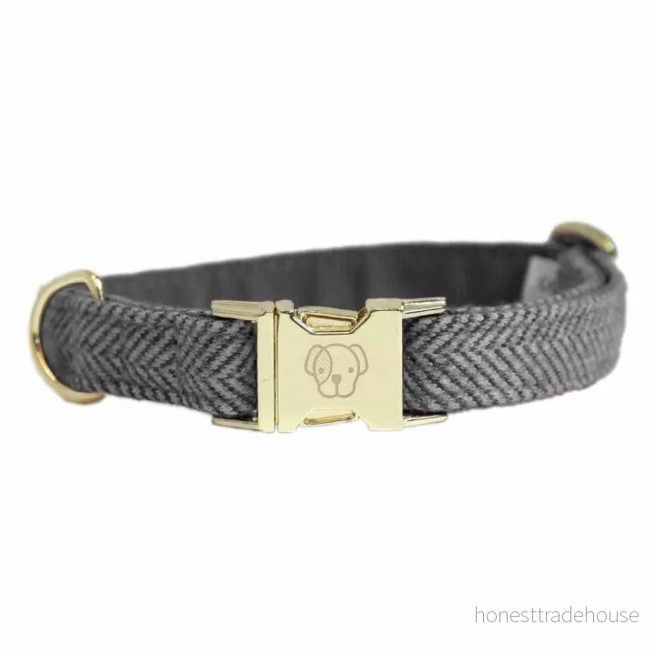 Kentucky Dogwear Hundhalsband ylle, storlek: S 2840 cm, färg: grå 5407007539321