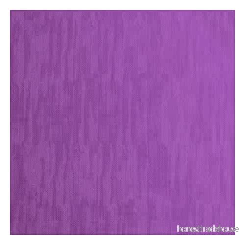 Vaessen Creative Florence cardstock papper, lila, 216 gram/m², kvadratisk, 30,5 x cm, 20 stycken, konsistens, för scrapbooking, korttillverkning, stansning och andra papperslådor 8716052200412