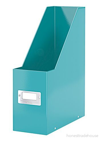 Leitz WOW Click and Store Tidskriftssamlare, A4, Isblå, 60470051 4002432103874