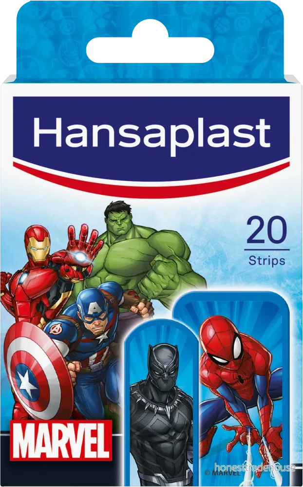 Hansaplast Marvel Kids 20 Strips st 4005900717672