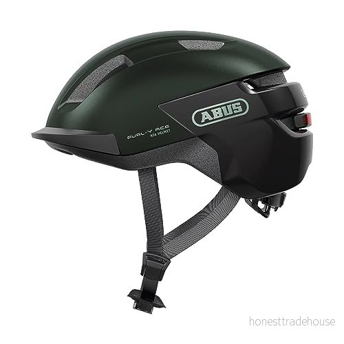 ABUS PURL Y ACE, Unisex vuxen cykelhjälm, Grün (mossgrön), L (57 61 cm) 4003318979217
