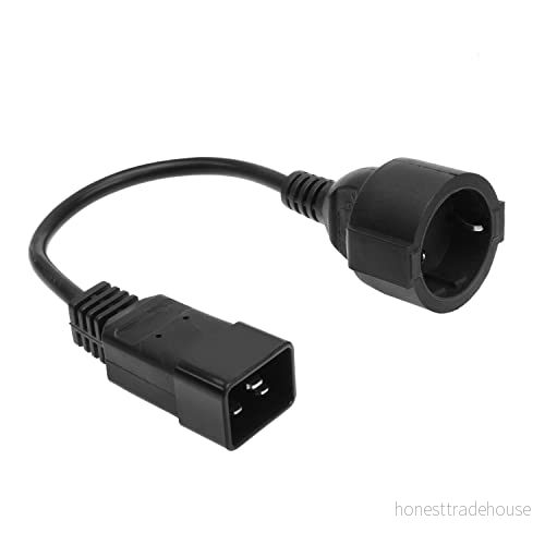 ACT C20 CEE 7/3 strömkabel 0,2 m, C14 kontakt till CEE7/3 uttag strömkabel, för server, IEC AK5251 8716065504095