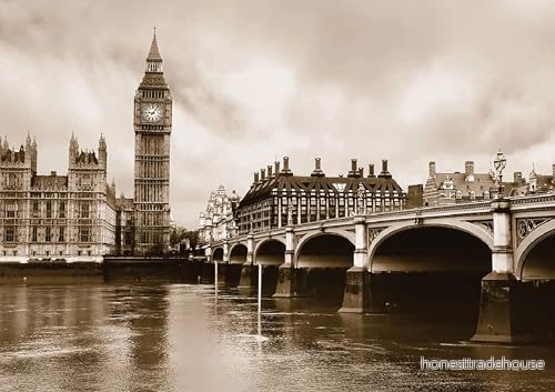 AG Design FTS 0480 London, papper fototapet 360 x 254 cm 4 delar, papper, multifärg, 0,1 8595577904803