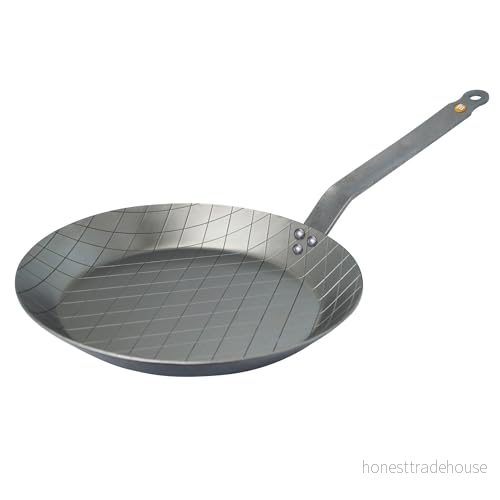 DeBuyer 5616.24 stekpanna, rostfritt stål, silver, 24 cm 3011245616243