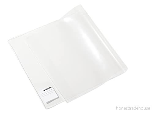 Herma Bokväska Grundläggande, av robust folie med namnetikett, för skolböcker 1 st. 26,5 x 54 cm Kuvert 4008705142656