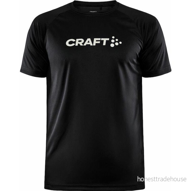 Craft Mäns Core Essence Logo Tee M Rift XL sportskjorta 7318573600644
