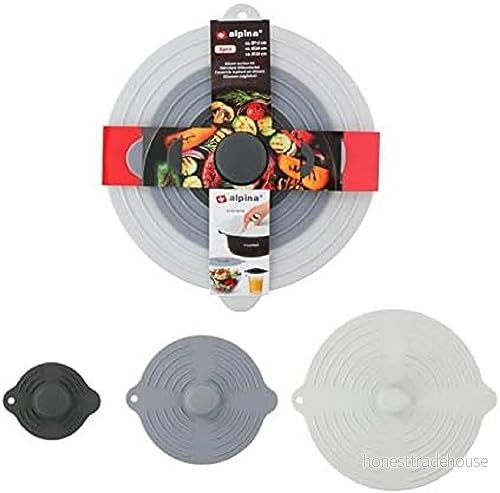 alpina Silikonlockset 3 delar ⌀12/20/28 cm silikon 8711252178882