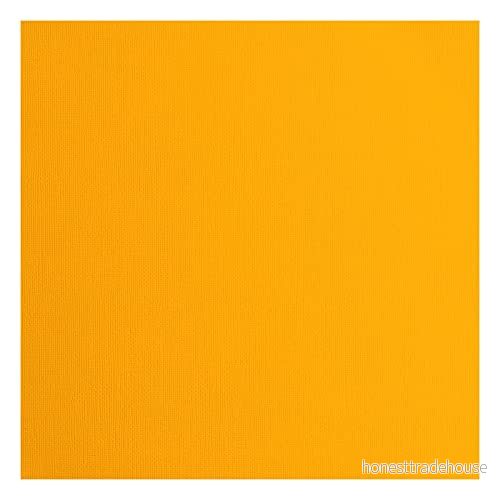Vaessen Creative Florence cardstock papper, orange, 216 gram/m², kvadratisk, 30,5 x cm, 20 stycken, konsistens, för scrapbooking, korttillverkning, stansning och andra papperslådor 8716052200115
