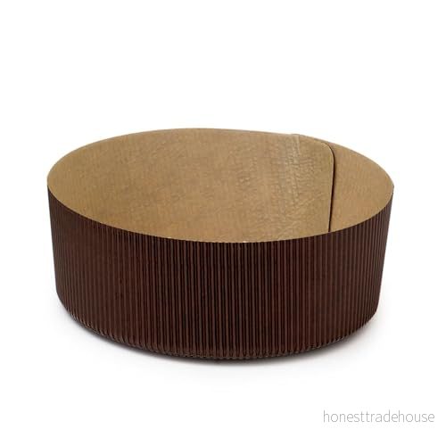 Decora 0320166 rund låg midja pappersform 5TLG Ø 18,5 x H 6 cm 750 G 8024622064730