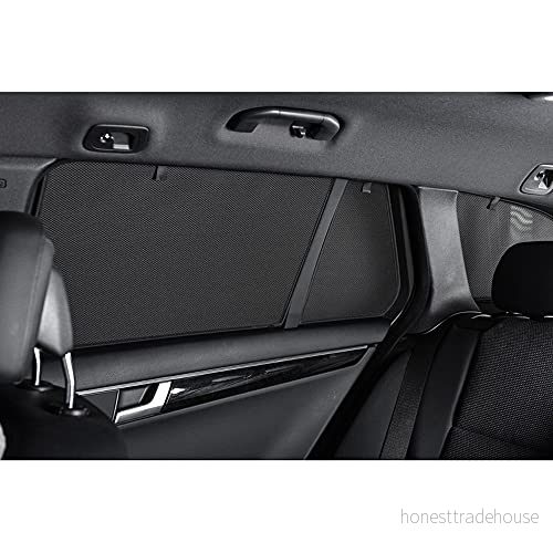 Carshades set bilnyanser kompatibla med Skoda Kamiq 2019 (6 delar), svart, textil 617407075885