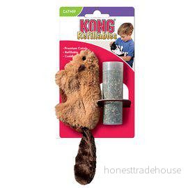 Kong Refillables Beaver Påfyllbar Kattmynta 35585011561