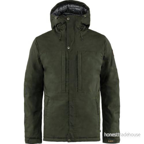 Fjällräven Skogsö vadderad jacka - M - Grön 7323450536398