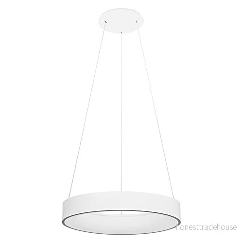 LEDVANCE SUN@HOME CIRKULÄR pendel, vit, 18,5W, 500lm, justerbart vitt ljus (2200K till 5000K), steglöst styrbar, dimbar, anpassar automatiskt biorytm, IP20 skydd 4058075762725