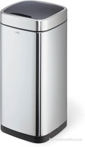 Durable papperskorg med sensor NO TOUCH innerhink, 35 liter, Silver, 342323 4005546728353 Durable papperskorg med sensor NO TOUCH innerhink, 35 liter, Silver, 342323 4005546728353
