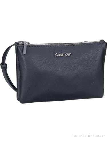 Calvin Klein Dam Ck Must Ew Xbody axelväska liten, Svart (Ck Black), Talla única 8719854849360