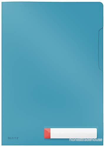 Leitz Sekretessmapp Mysig A4 PP 200 µ, 3 st, Lugn blå 4002432125760