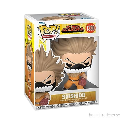 Funko Pop! Animation: MHA HLB Captain Shishido (baseboll) My Hero Academia vinyl samlarfigur presentidé officiella handelsvaror leksaker för barn och vuxna animefans 889698706117