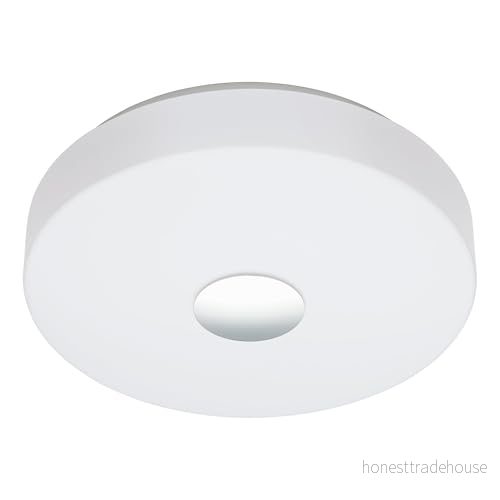 EGLO BERAMO-C vägg-/taklampa, stål, plast, 17 W, vit 9002759968199