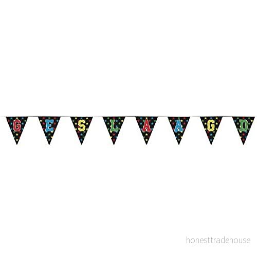 Folat Passed Garland Holographic 4 meter 8714572635103