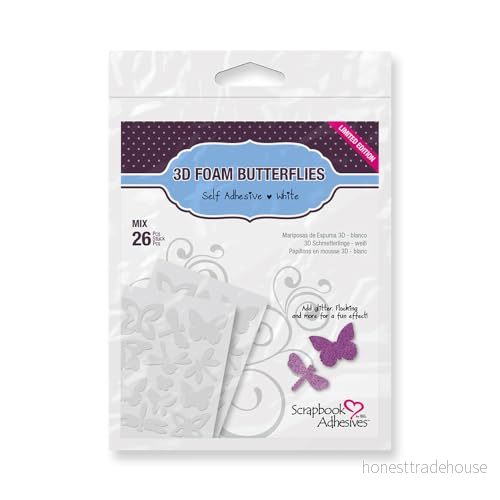 3D Foam Butterflies 93616012222