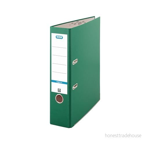 Elba, A4 Lever Arch Files, Grön, 1 Mapp, 100202219 4002030100381
